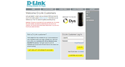 Desktop Screenshot of dlinkddns.com